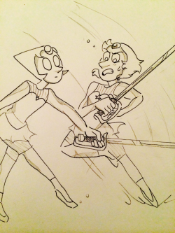 mysticbacon:  PEARL FIGHTING HOLOPEARL CAUSE I REWATCHED THE EPISODE YEAH 