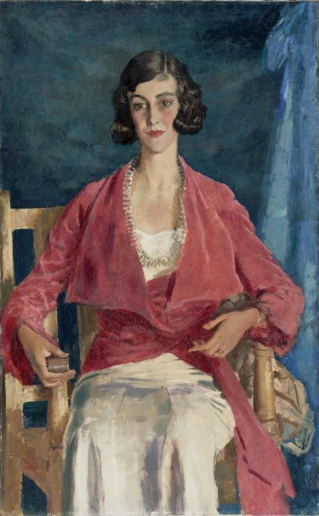 Hope Scott (1930). Augustus John (Welsh, 1878-1961). Oil on canvas. Philadelphia Museum of Art.Educa
