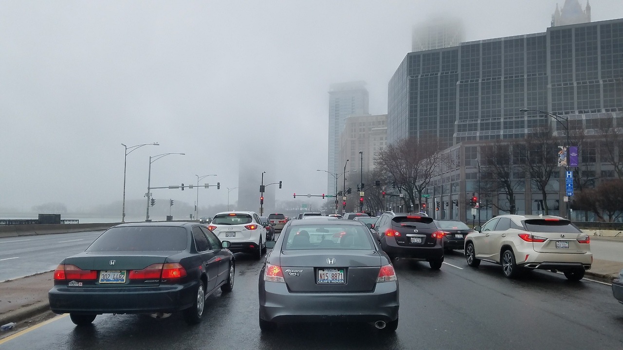 jake9536:  thepupupthere:  Dreary day in Chicago with @jake9536  You say dreary,