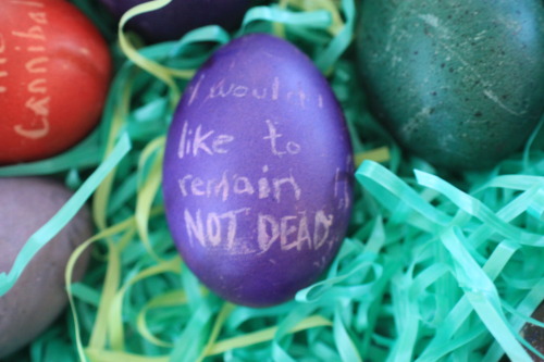 rustedblackbird:Happy Easter, fannibals!