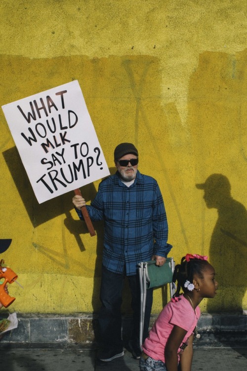 James White.  Martin Luther King Parade. Los Angeles, CA 2018