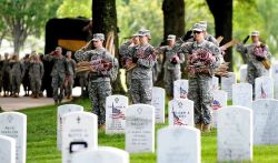 gunrunnerhell:  “And they who for their country die shall fill an honored grave, for glory lights the soldier’s tomb, and beauty weeps the brave.” - Joseph Rodman Drake 