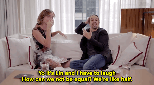 micdotcom:Watch: Emma Watson and Lin-Manuel Miranda team up for a feminist freestyle — and it’s amaz