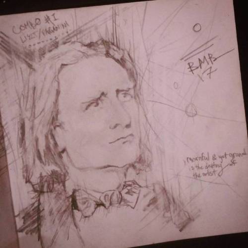 When in Budapest… #franzliszt #hungary #drawing #sketch #pencil #contemporaryart #swedishartist #bjerling #mossbjerling (at Kőleves)