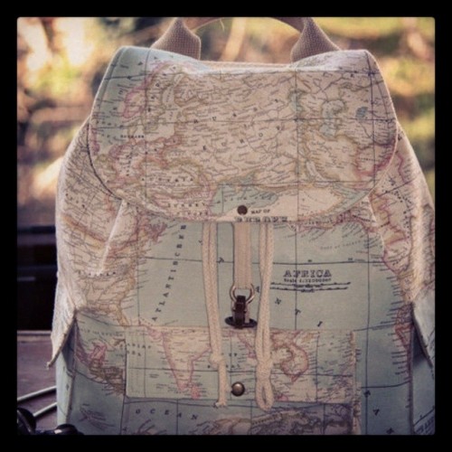 My map bag so fashion and original !”“