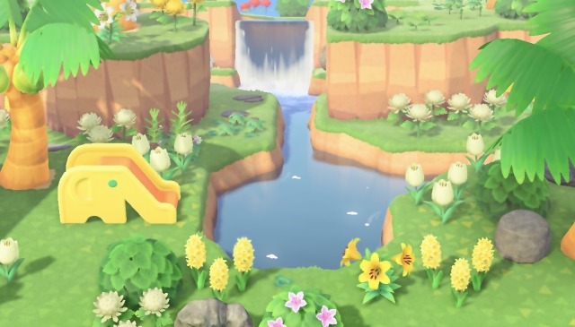 animal crossing elephant slide