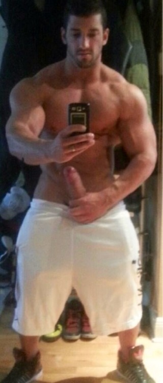mymassivemeat:  thegymismychurch:  The Gym is my Church   MyMassiveMeat@gmail.com. Send your big dick pics (or your bf’s, brothers, cousins, neighbors, fuck buddies, whatever…) Send your favorite big dick pics and we will get em up on the blog ;)