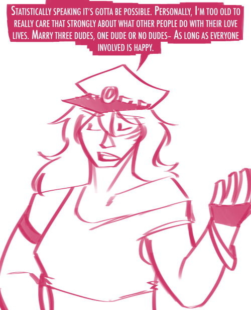 “I did try being a part of a poly thing once during my ‘try anything once’ st