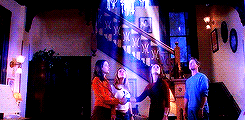  In this night and in this hour, I call upon the ancient powers. Bring your power to we sisters three, we want the power, give us the power. 