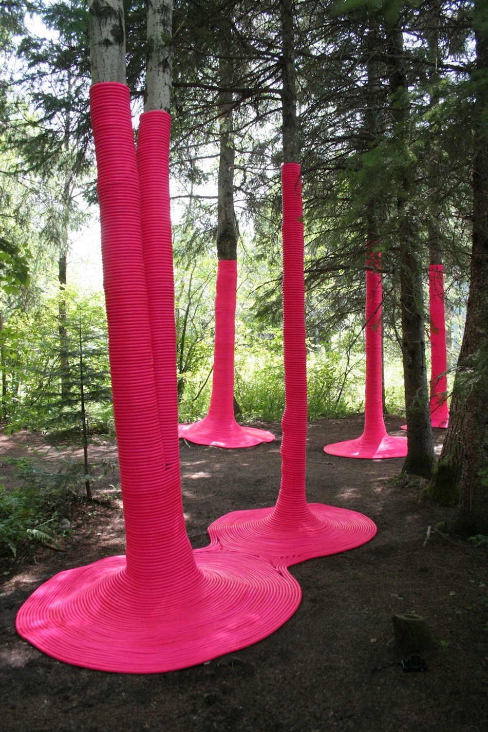 martinekenblog:  Pink Punch, with Michaela MacLeod - Jardins de Métis Internationl