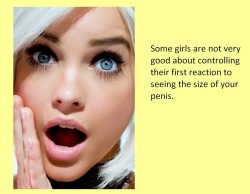 Some girls are not very good about controlling