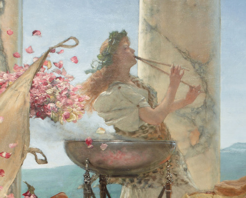 spoutziki-art: Lawrence Alma-Tadema, The Roses of Heliogabalus, 1888 (detail)