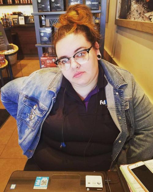 kathyisweird:  When @dykebrigade wont stop taking photos of yr haggy face so you get #sassy