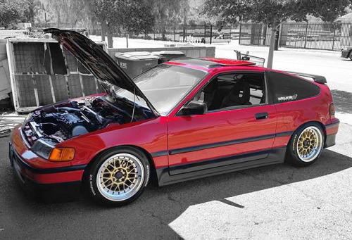 radracerblog:  Honda CRX Si 
