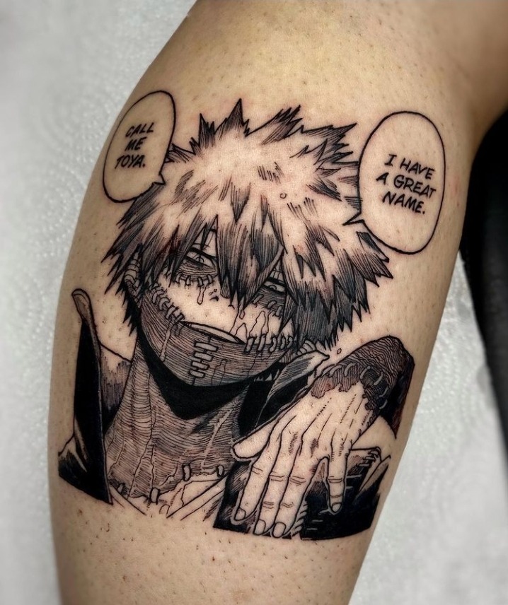 X 上的RamónBaltazar Paprocki gt Izuku Midoriya amp Katsuki Bakugo My  Hero AcademiaBoku no Hīrō Akademia tattoo ink art  httpstco02EyZNZ3uC  X