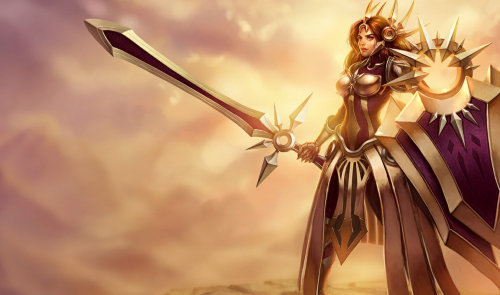 The canon LGBT+ character of today is:Leona from League of Legends who is attracted to women