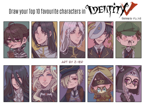 [IdentityV] Top 10 fanart 