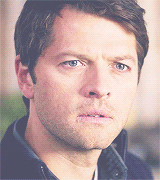 casfallsinlove:  deancas meme: nine looks  Cas, not for nothing, but the last person who looked at me like that... I got laid.  
