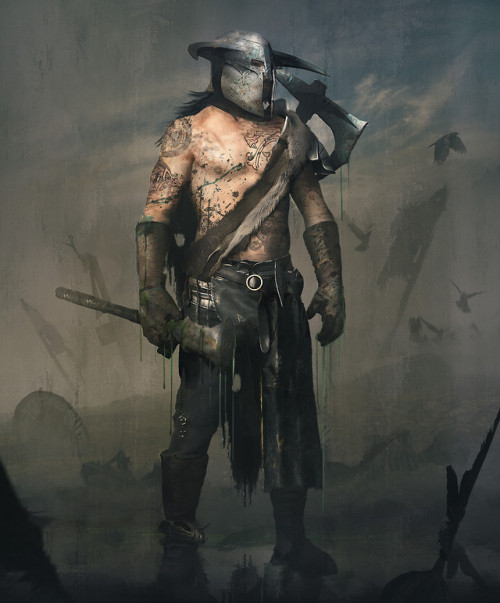 ravenkult:Dragon Hunter by JULIAN CALLE www.artstation.com/artwork/9dXLa