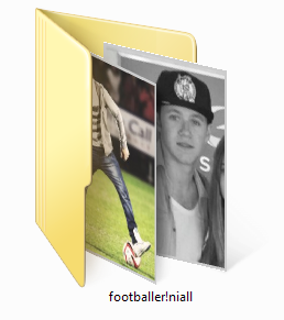 niall: as a professional footballer