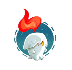 krithidraws:  Strontium-flame litwick doodle! 