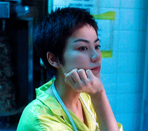 riseswind:Faye Wong as Faye in Chungking Express (1994) dir. Wong Kar-wai  