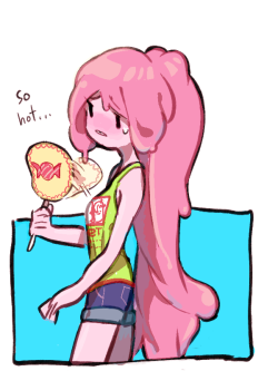 tlsdlrhdwh:    Anonymous asked you:      can you draw princess bubblegum from adventure time?  yep i love her!!             