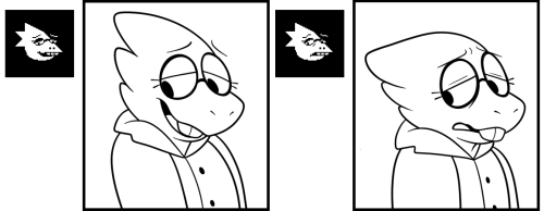 karpetshark:  did u guys know that alphys makes rly good faces 