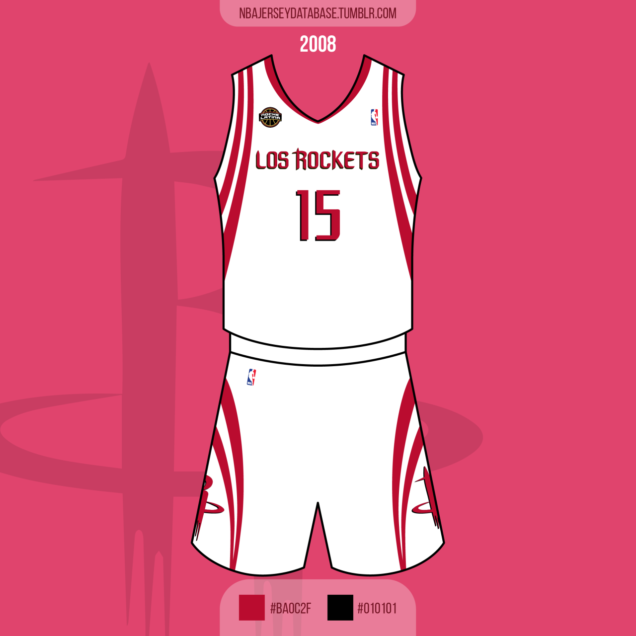 los rockets jersey