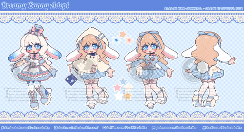 I have an adoptable auction up for this design made using @miss-mossball‘s fairy chibi base on