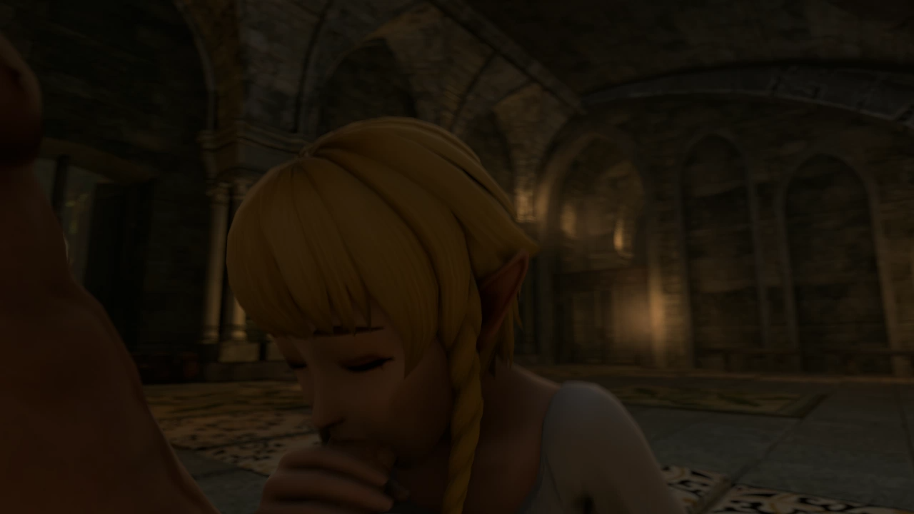juicytomaco: Finished the Linkle Blowjob Loop. Finally figured out how DoF kinda
