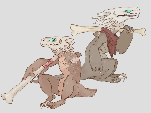 corycat90:meanwhile–here are my two marowak characters who have taken on a great deal of artistic li