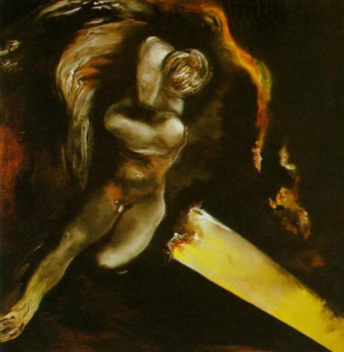 Sleeping Young Narcissus, 1980, Salvador Dali