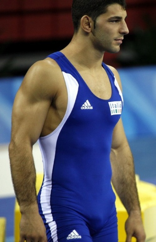 wrestlersandsinglets:  Follow me for Hot Wrestlers in Sexy Singlets =)