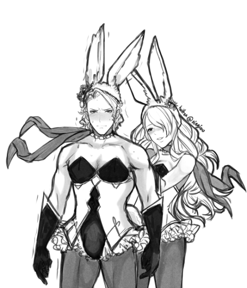 kyouryn: Happy Nohr royal siblings? Happy easter Xander and Camilla [twitter]