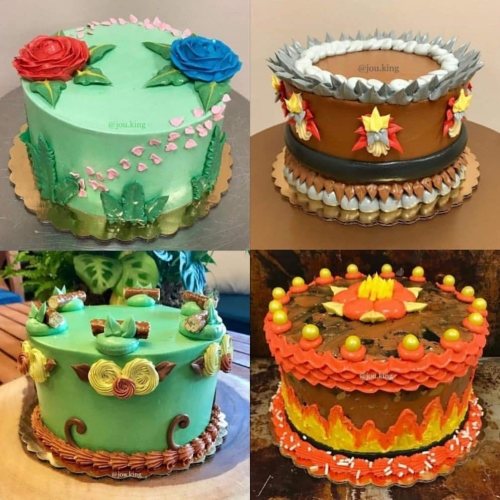 retrogamingblog2:Pokemon Inspired Cakes made by Josué Luciano 