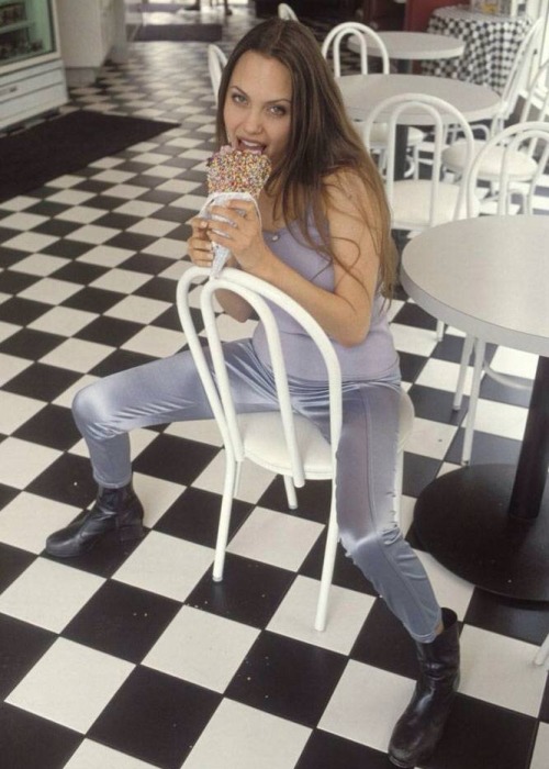 angelinajoliearchive:  Angelia Jolie at 19 years old (1994)