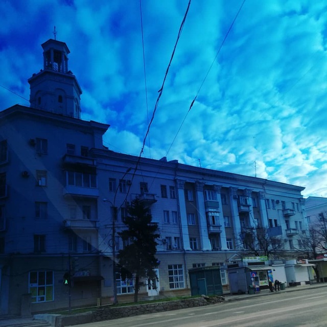 Сегодня увидел небо, не мог такое не сфотографировать...  (at Voronezh) 