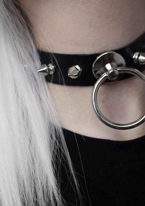 Punk Rave O-rings Leather Choker[x] Check It Here!IG: @hexlibrisofficial | Twitter: @hexlibriscoven 