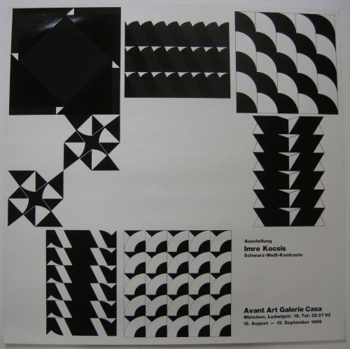 Imre Kocsis - Exhibition 1969