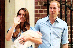 Rubyredwisp:  Prince William &Amp;Amp; Kate Middleton Presenting Their Baby Boy On