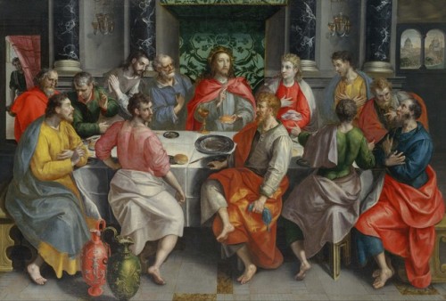  The Last Supper, by Maerten de Vos, 国立西洋美術館 (National Museum of Western Art), Tokyo.