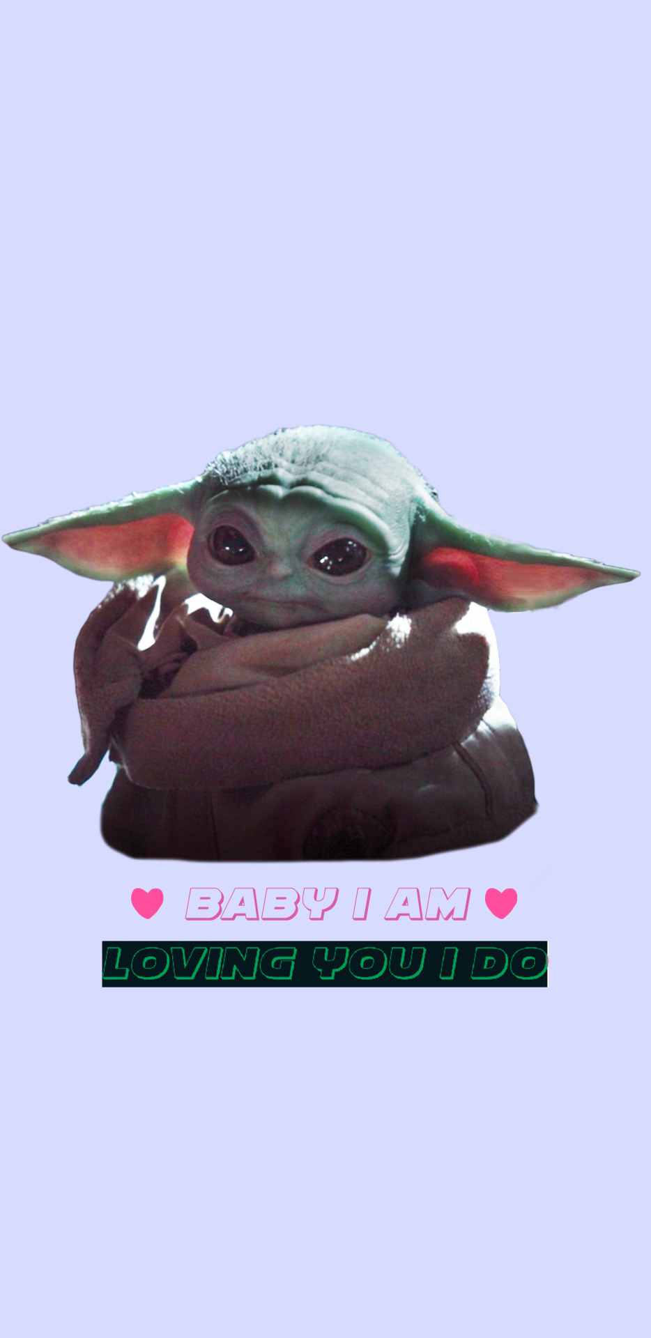 Emotional Support Sloth Baby Yoda Background Please Like Reblog If You