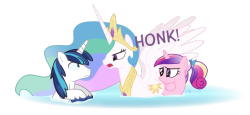 duckponies:    “But I’m not here to…”HONK“Your