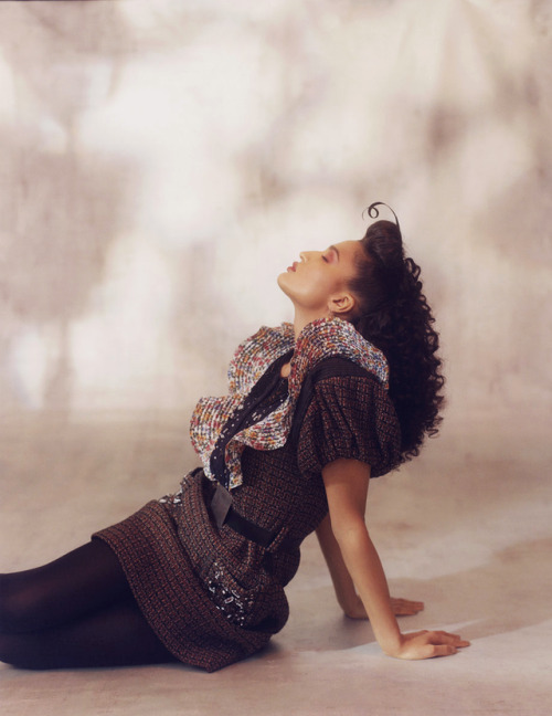 fallenvictory:INDYA MOORE© Luke Gilford for Modern Weekly China