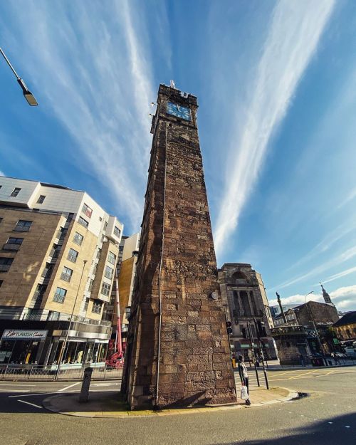 Merchant City Clock Tower, Glasgow, Scotland . . . #crewlife #shotoniphone11promax #beautifuldestina