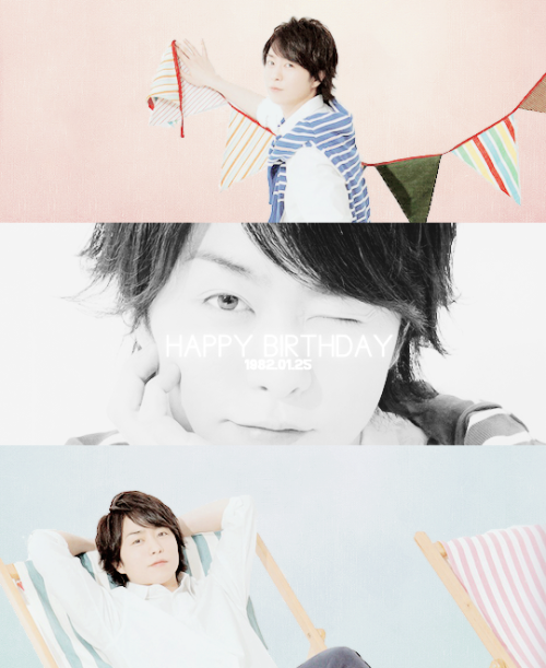 splashingroses:  happy 33rd birthday, sho baby ♥