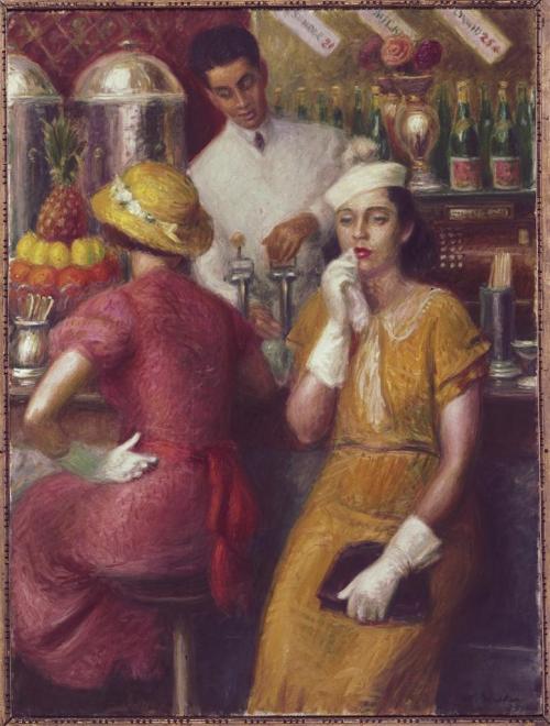 The Soda FountainWilliam JamesGlackens (American; 1870–1938)1935Oil on canvasPennsylvania Academy of