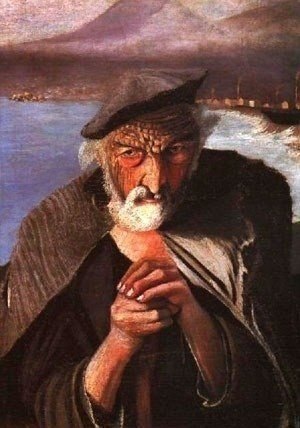 Porn Pics unexplained-events:  The Old Fisherman (1902)
