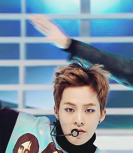 xiundeer:  xiumin - mbc gayo daejun 